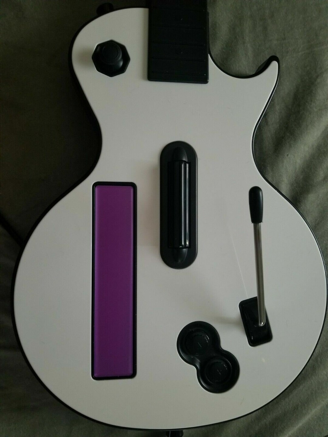 Wiimote Slot Covers Top and Bottom for Wii Les Paul Guitar Hero/clone