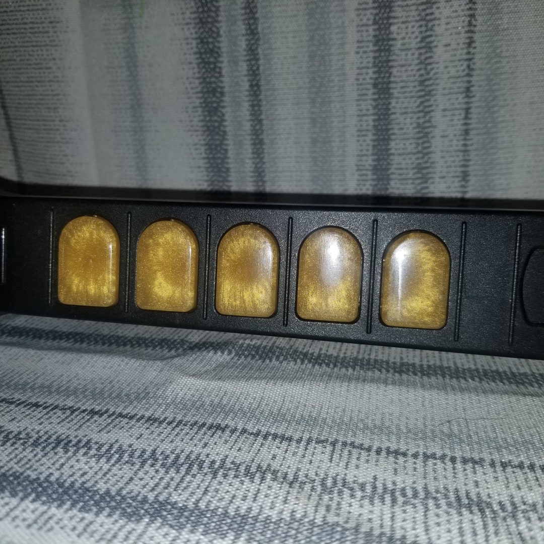 Set Di Pulsanti Di Ricambio Per Tasti Guitar Hero Per Wii (WT - Foto 5