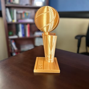 Trofeo del campeonato de la NBA de Larry O&#39;Brien impreso en 3D