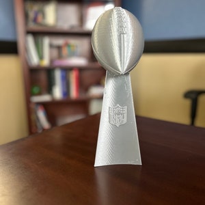 3D Printed Lombardi Trophy (NFL)