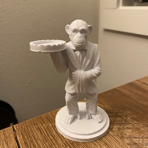 Monkey Butler Ring Holder