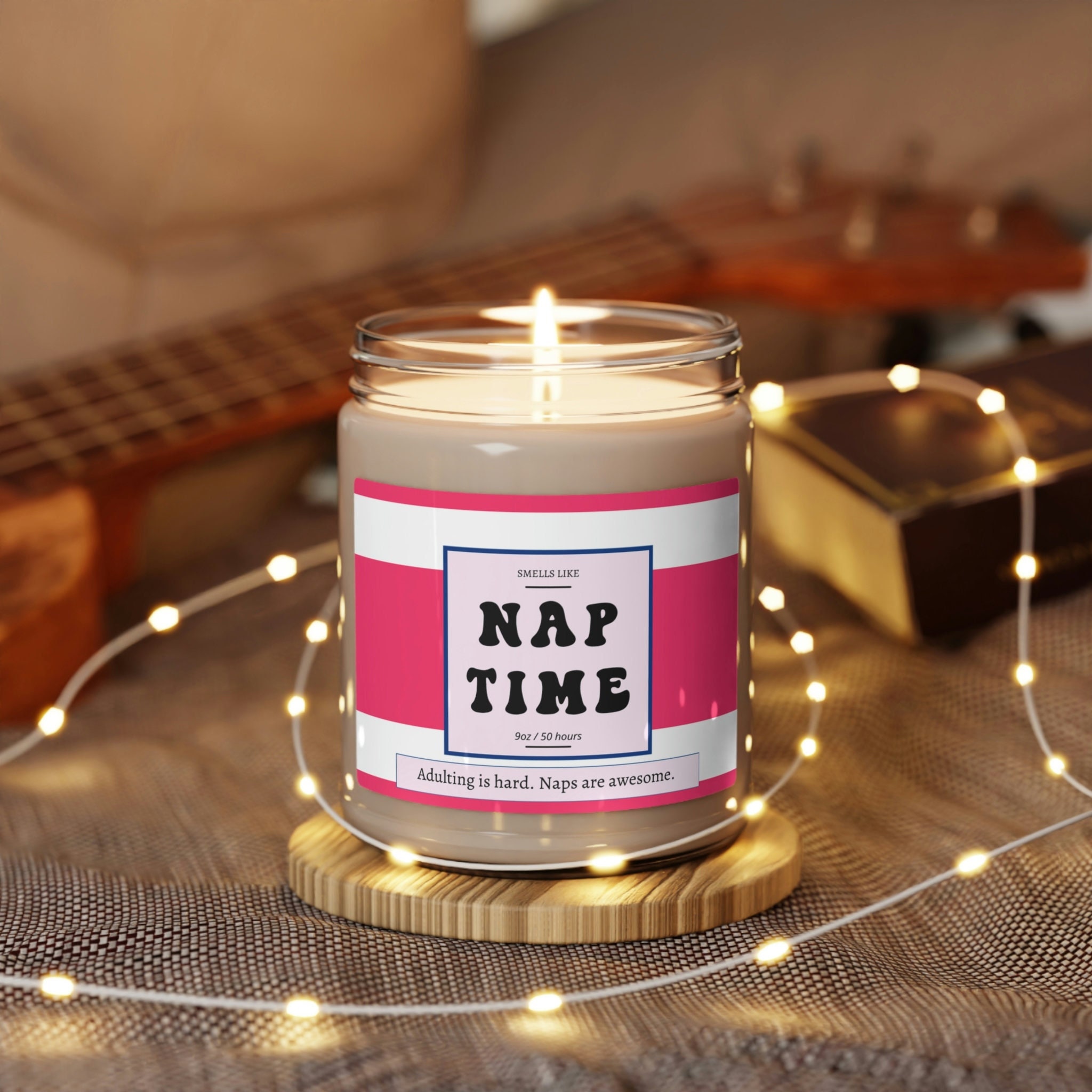 NAP LOVERS 2.0  Candles designed for decor and to help you feel happy. Nap  Lovers candle is our most popular.