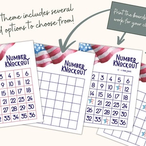 CC Essentials Number Knockout Board Slam Boards for Math Review - Etsy