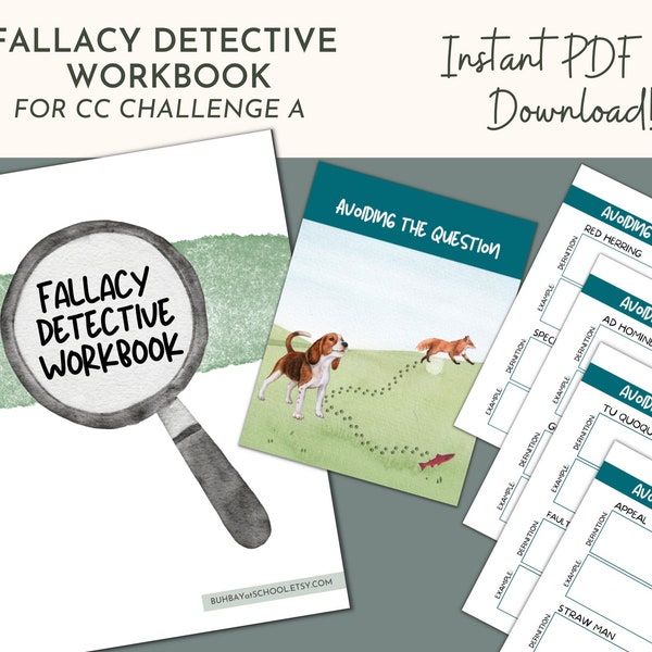 Fallacy Detective Workbook for CC Challenge A Logic