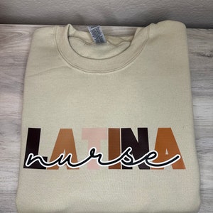 Latina Nurse Sweaters| Latina Enfermera