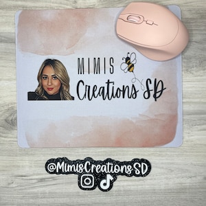 Personalized Mouse Pads | Custom Photo and Text | FAST SAME DAY Shipping, Free Proof Before Print