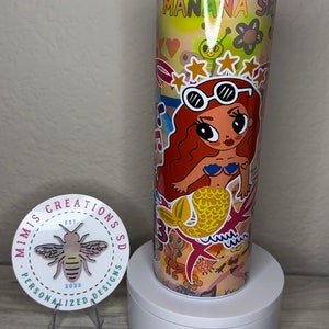 Custom Personalized 20oz Tumbler - Peso Pluma-Gift Idea for Any Occasion, Sublimation Print, FAST SAME DAY Shipping, Free Proof Before Print