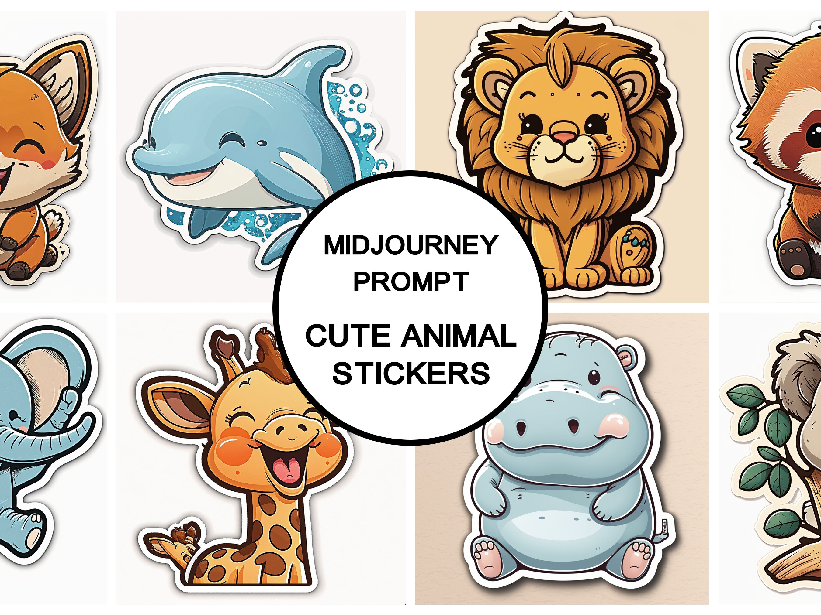 Animal Stickers - Inspire Uplift