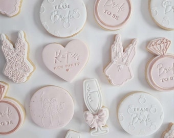 Hen Do cookies | Hen Do biscuits | Bride To Be biscuits | Personalised hen do cookies