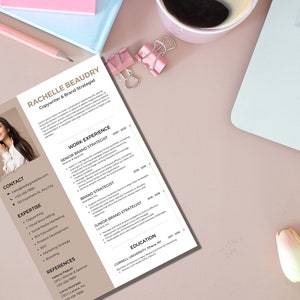Resume for Microsoft Word | Cover Letter I References Template | Resume Template Instant Download.