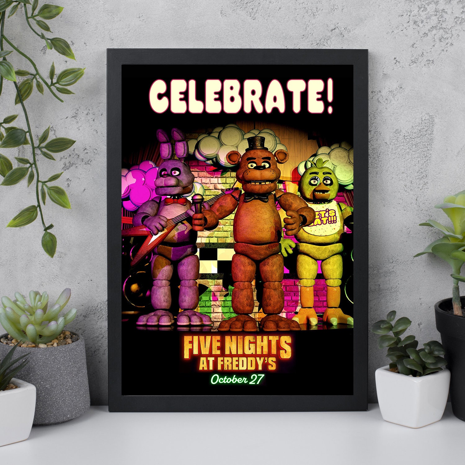 Five Nights at Freddy's Posters, Framed FNAF Poster Art & FNAF