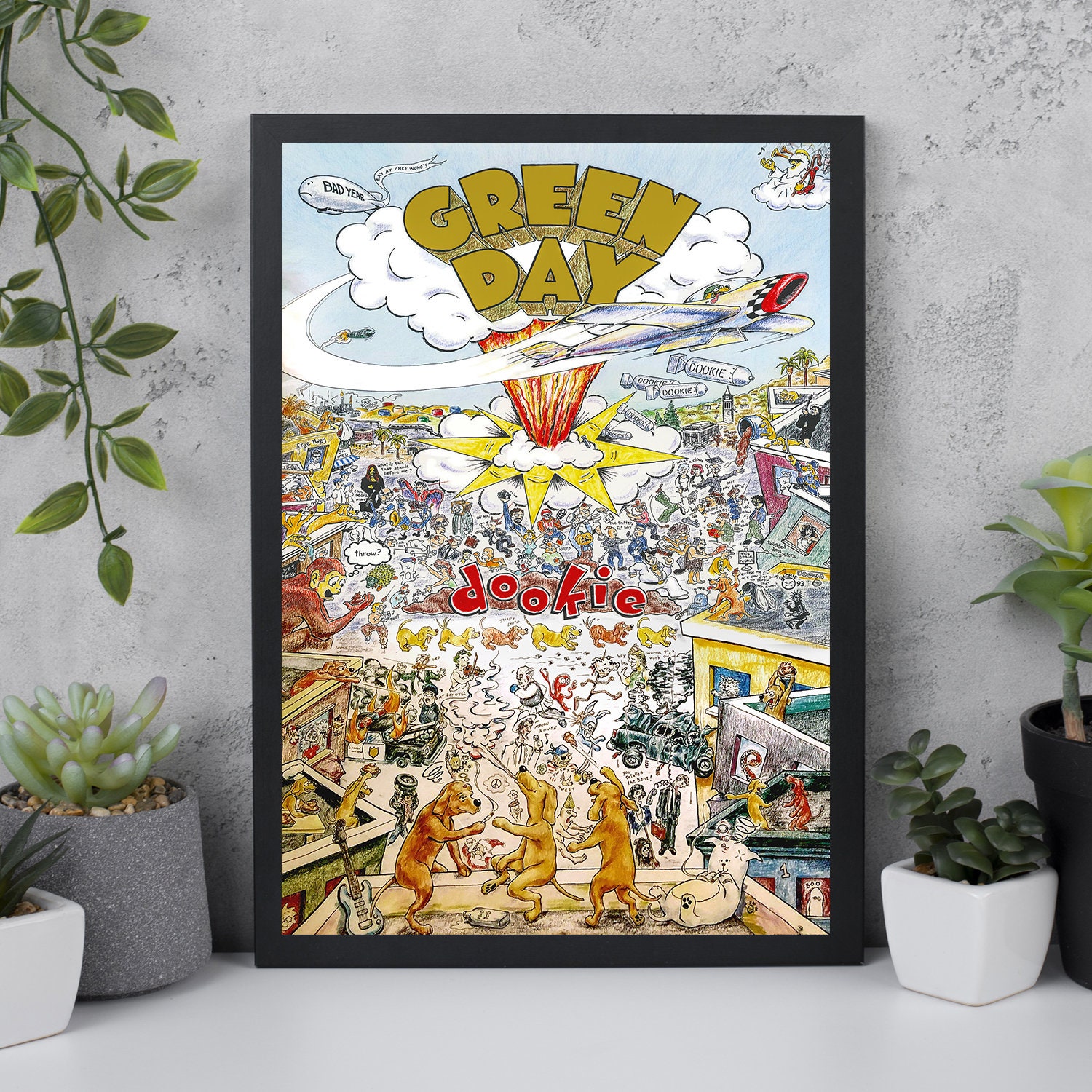 Green Day Dookie - Etsy Canada