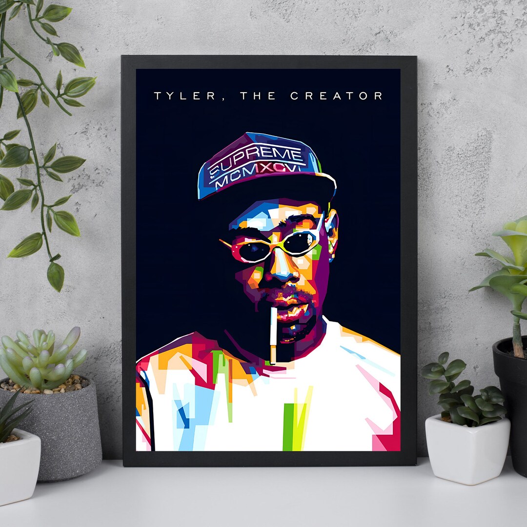 Tyler the Creator Poster High Quality Print Wall Art Etsy