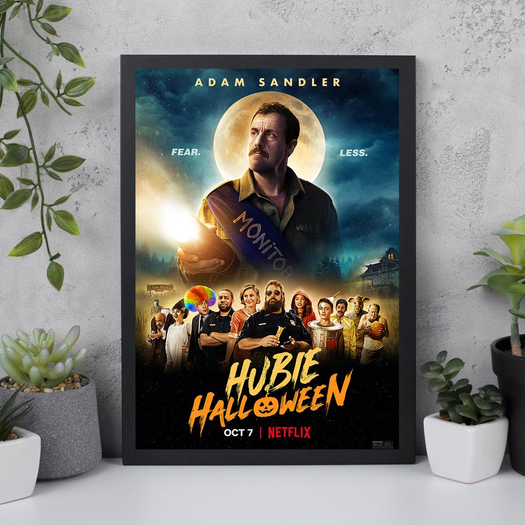 Hubie halloween movie poster film poster movie poster art etsy