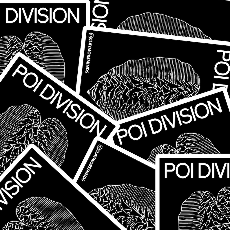 POI DIVISION 4 Die-cut Vinyl Sticker Funny Sticker - Etsy