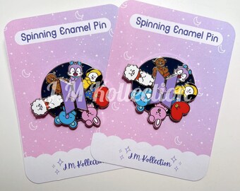 Spinning Enamel Pin