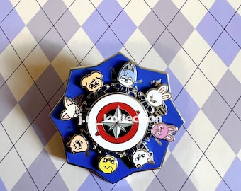 Stray Kids Skzoo Spinning Emaille Pin