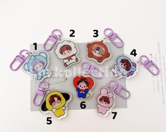 BTS x BT21 Chibi-sleutelhanger
