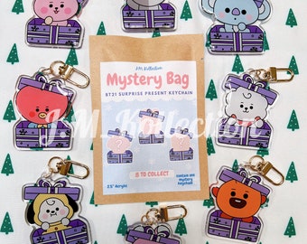 BT21 Surprise Present Keychain Mystery Bag