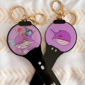 BT21/Army Bomb Shaker Keychain