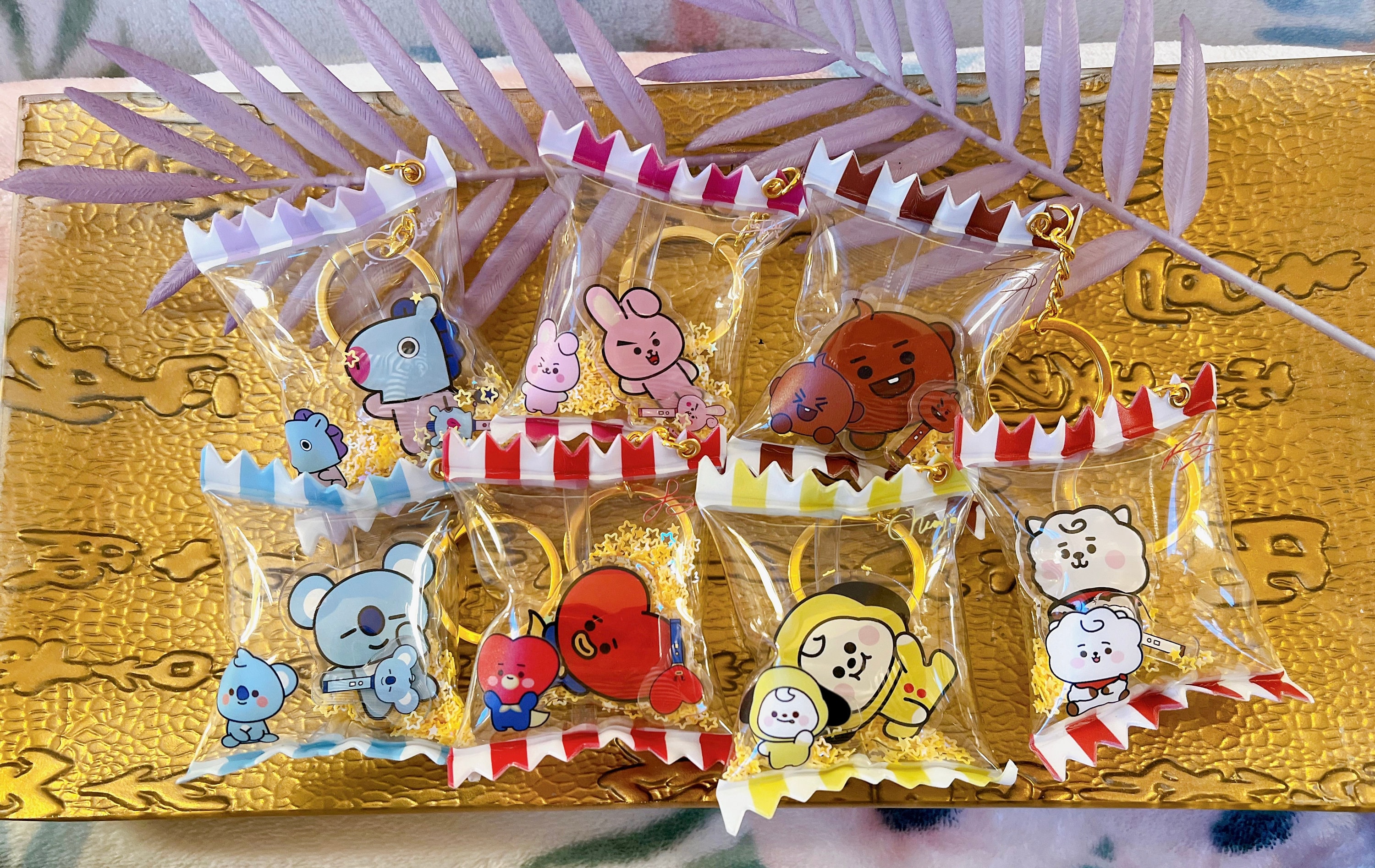 Bt21 Rj Bag Charm - Etsy