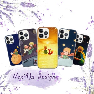 Il piccolo principe Custodia per telefono Fiaba Cover per iPhone 16 15 14 13 12 Pro 11 XR SE Samsung S23 S22 A73 A53 A13 A14 S21 Fe S20 Pixel 8 7 6A