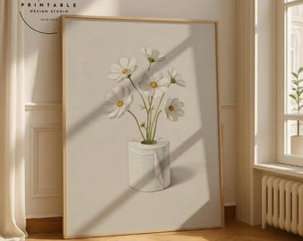 Toilettenpapier Pflanze Kunstdruck | Lustige botanische Badezimmer Wand Dekor | Minimalistisches Toiletten Humor Gemälde | Druckbare Digitaler Download |