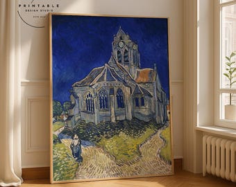 ヴィンセント・ヴァン・ゴッホ「星月夜」アートプリント、ポスト印象派