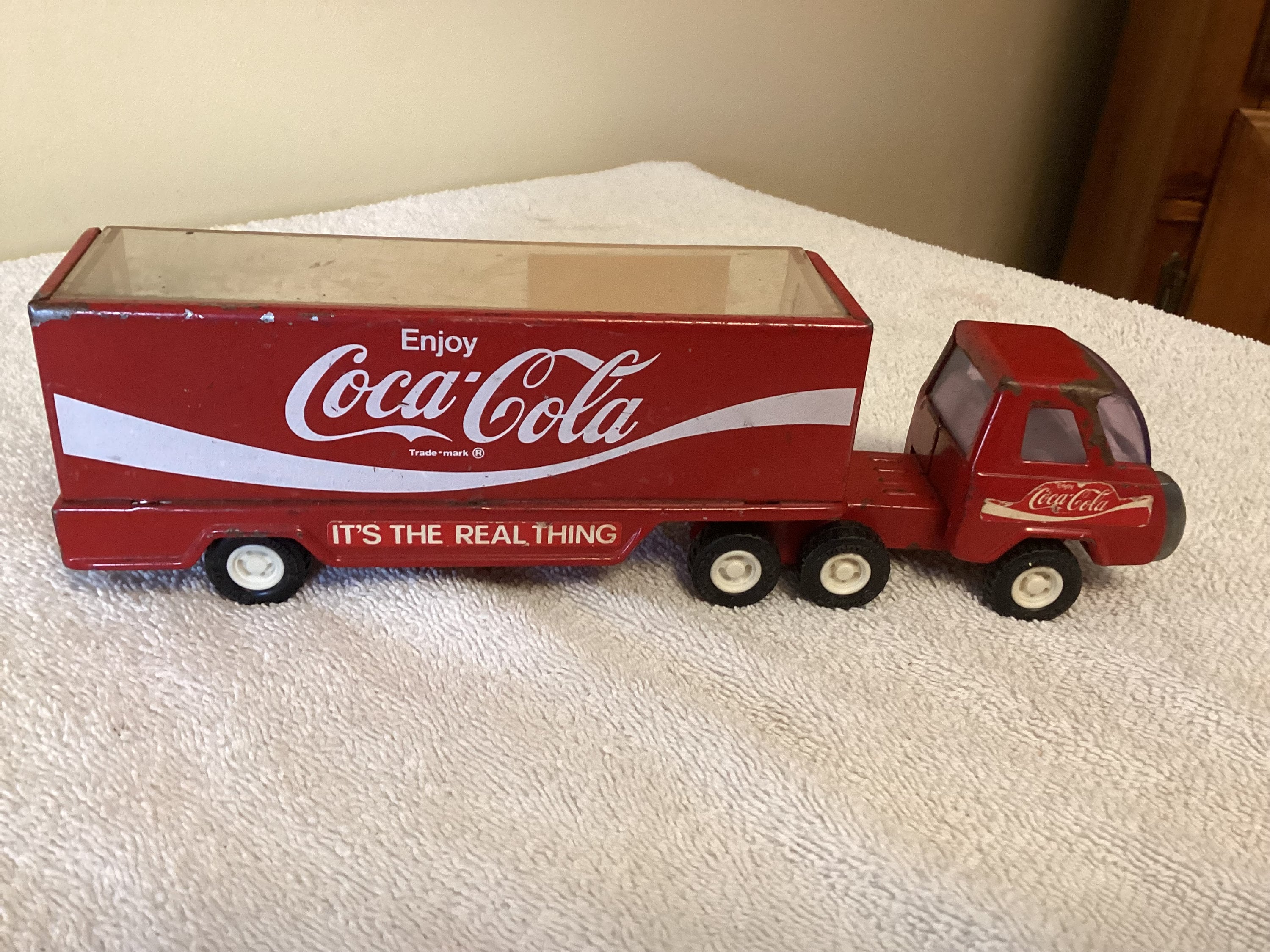 a*】様 【BUDDY L.CORP】1980年 コカコーラトレーラー Vintage Buddy L Corp. Coca Cola Made In Japan 1980 Trailer