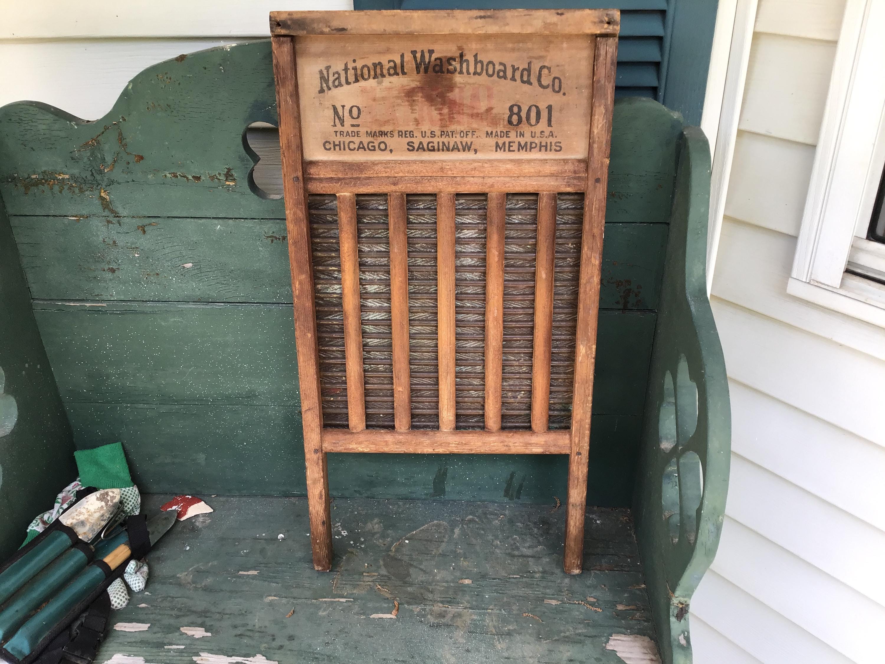 アメリカヴィンテージ　ウォッシュボード Top Notch Washboard - Etsy