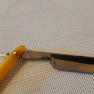 Vintage Rare Fram 91 Straight Razor. - Etsy