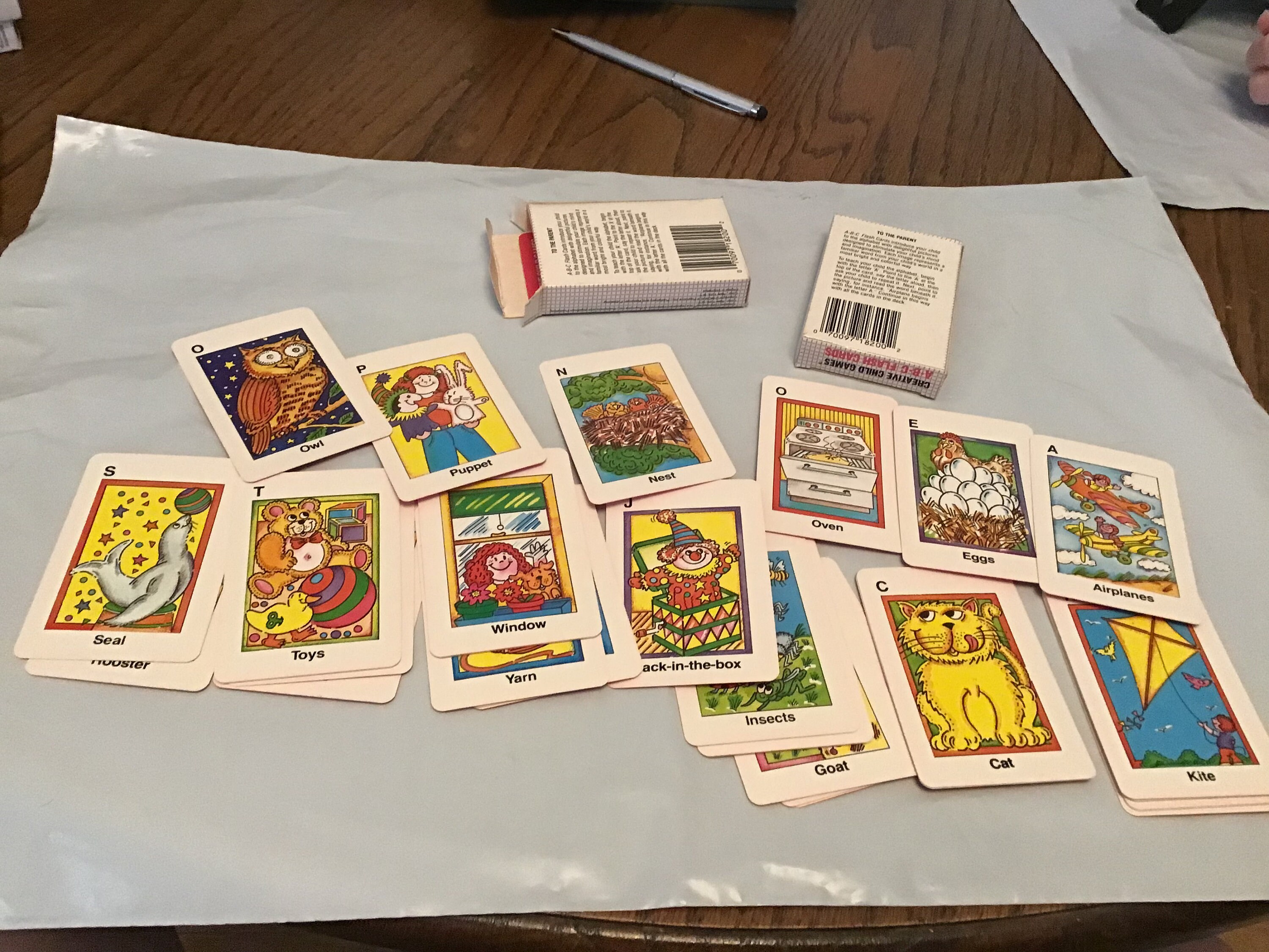 Creative Child Card Games Crazy Eights Card Game Animals 1992 Complete! EUC