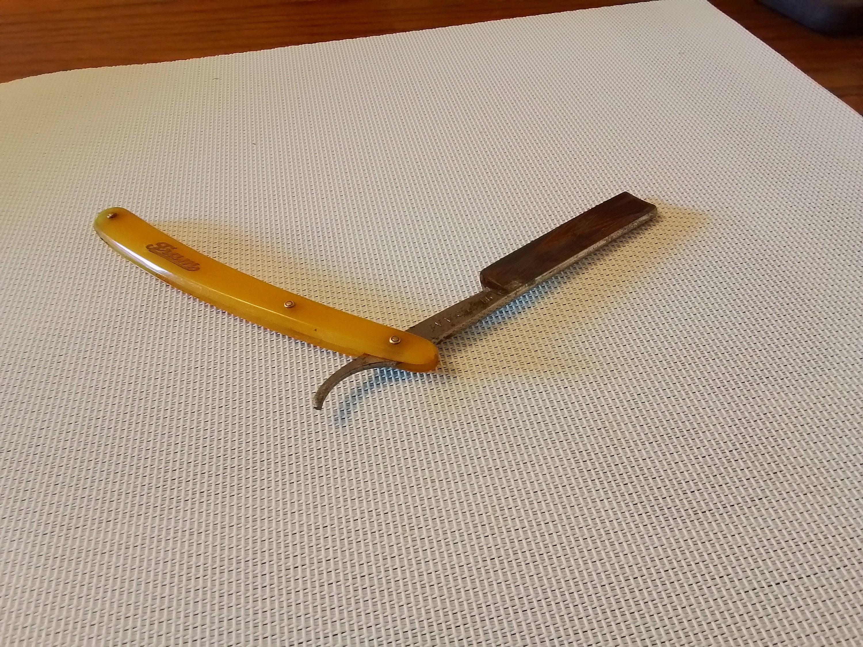 Vintage Rare Fram 91 Straight Razor. - Etsy
