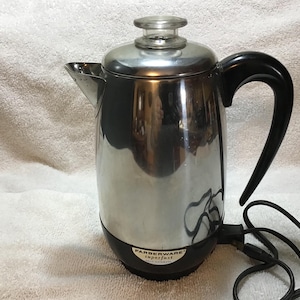 Vintage Farberware Superfast fully automatic 8 cup percolator model # 138