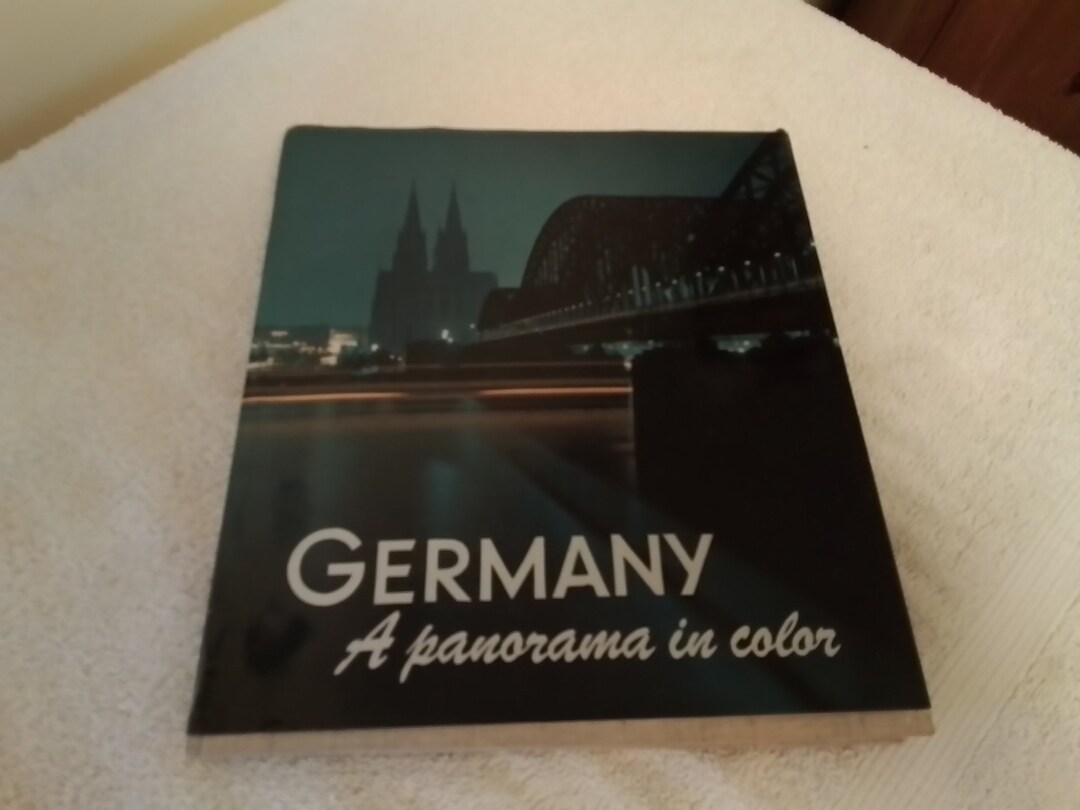 Vintage Book Germany A Panorama in Color - Etsy