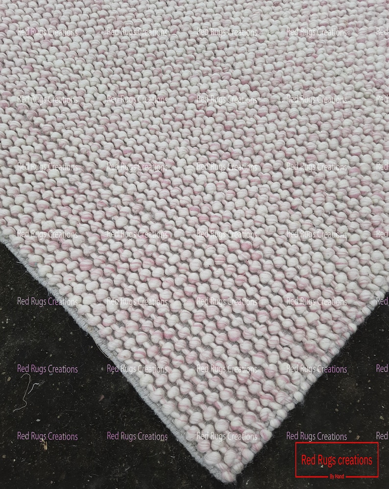 Handwoven chunky  wool rugs which is thick and luxurious rug. Size available 5x8 6x9 7x10 8x10 9x12 10x14 and custom size rug.
