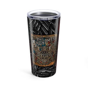 2nd Amendment Right to Bear Arms, 20oz Tumbler