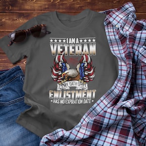 Veteran Oath Unisex T-Shirt, Military Enlistment Tee, Patriotic Shirt, Army Veteran Gift, Soldier Tee