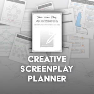 Movie Script Planner | Screenwriting Workbook & Story Structure Guide PDF