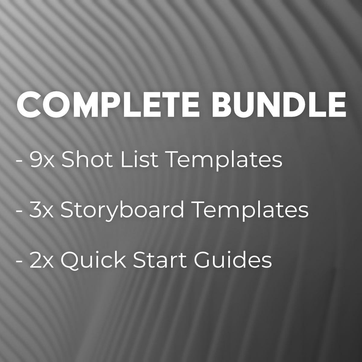Filmmaking List Filmmaking Shot List Template Bundle: Macos Pages + MS Word - Etsy