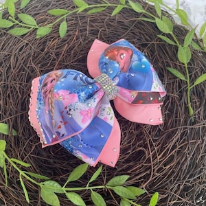 Girls bows, hair bow, hair accessories, princess bow, birthday bow