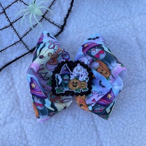 Bows for girls, hair bow, hair accessories, princess bow, boutique bow, Halloween bow