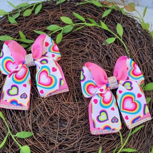 Bows for girls, hair bow, hair accessories, little looks for girls, set of bows