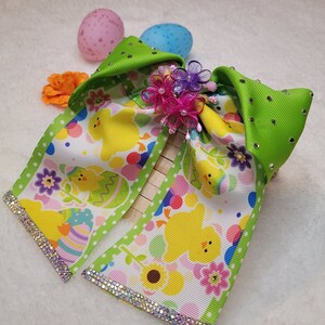 Bows for girls, hair bow, hair accessories, medium bow, princess bow, easter bow, easter bow