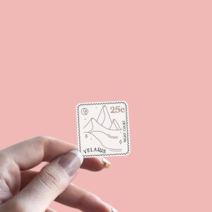 Velaris Stamp Bookish Sticker