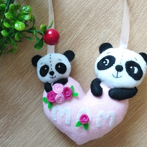 Moederdagcadeau, verjaardagscadeau mama, vilthanger voor mama, verjaardagscadeau,