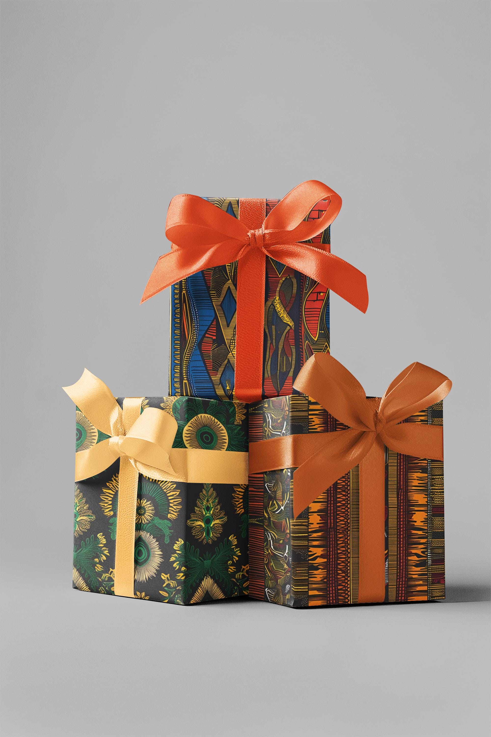 African Dashiki Patterns: Seamless Digital Paper Bundle (digital ...