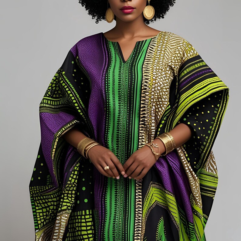 African Dashiki Patterns: Seamless Digital Paper Bundle (digital ...