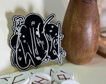 AUFBÜGLER | "Kind des Waldes" zum Aufbügeln Skizziert