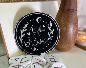 PATCH | "As Above, So Below" Iron On